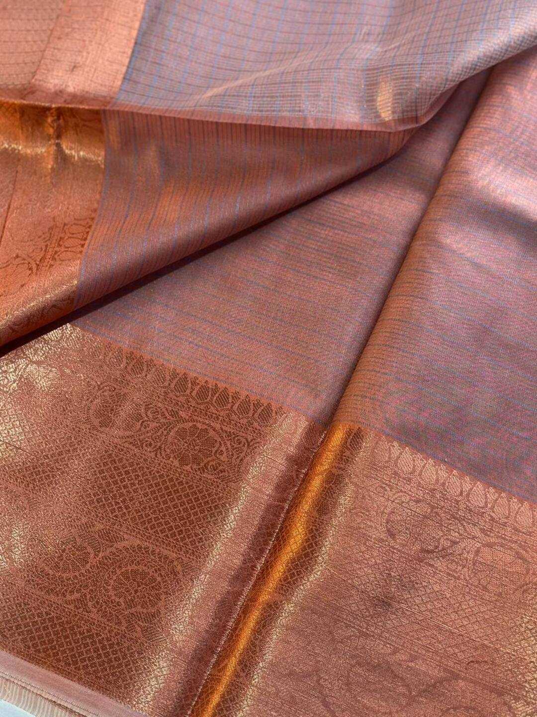 Rose Gold Cotton SIlk — LivFashions
